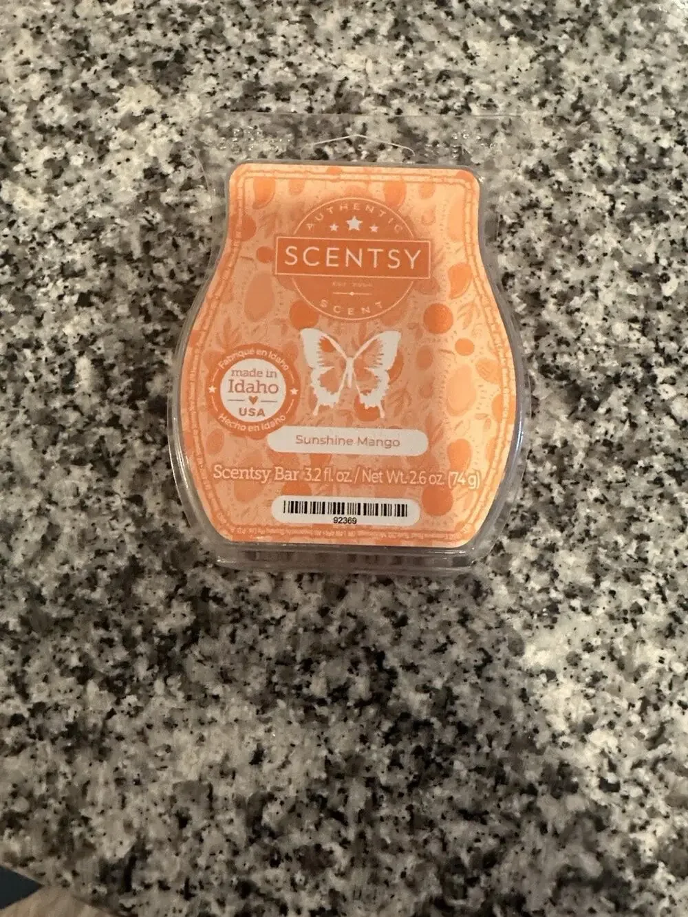 scentsy wax bars Sunshine Mango